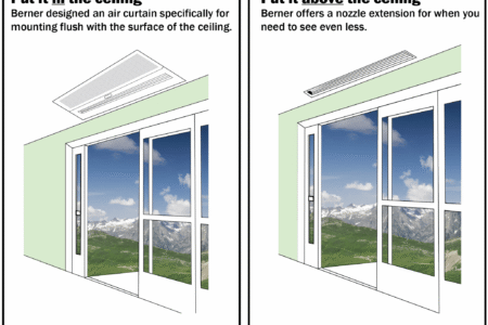 How to Hide an Air Curtain