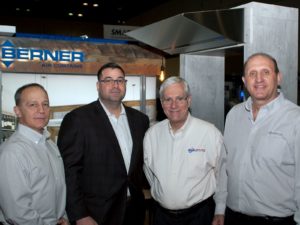 Steve Benes, Charles Cino, Rob Williamson, & Michael Coscarelli at AHR Show, Orlando, Fl.