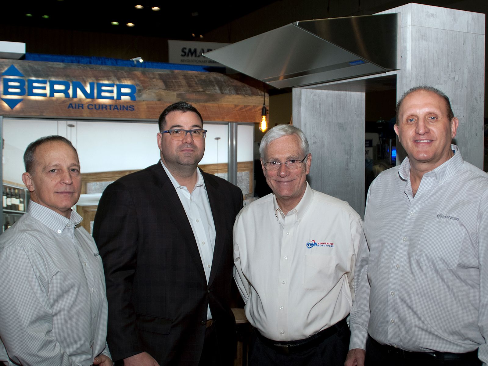 Steve Benes, Charles Cino, Rob Williamson, & Michael Coscarelli at AHR Show, Orlando, Fl.