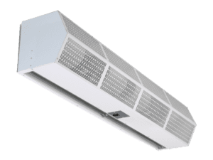 Berner's Commercial High Performance 10 air curtain white product image.