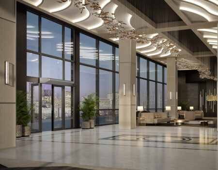 Berner Air Curtain - Architectural Contour 10 Hotel