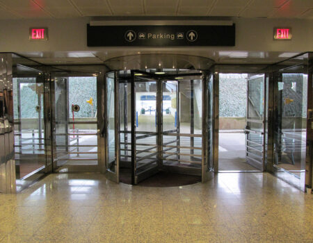 Berner Architectural Recessed 12 and 16 Airport Entrance