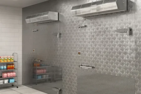 walk in cooler air curtain